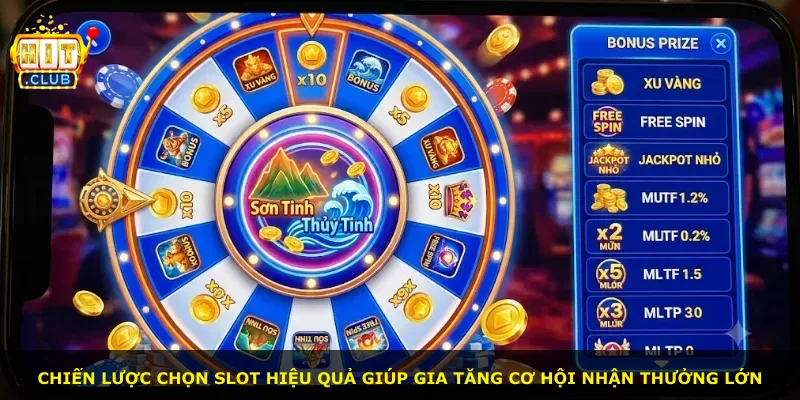 Chiến lược chọn slot hiệu quả giúp gia tăng cơ hội nhận thưởng lớn