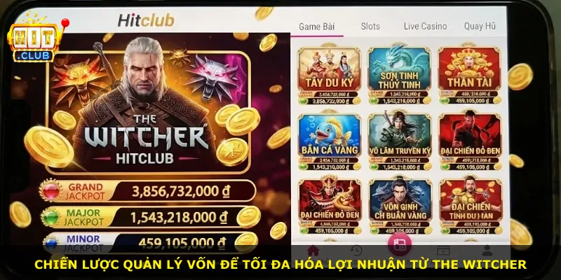 Chiến lược quản lý vốn để tối đa hóa lợi nhuận từ The Witcher