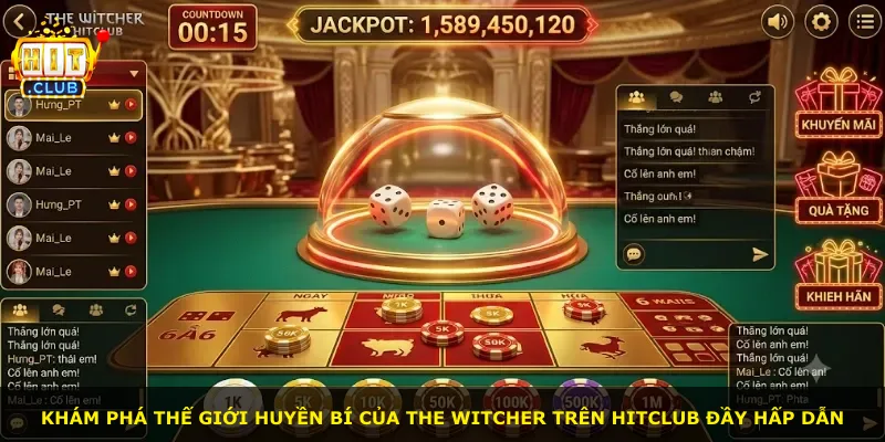 Khám phá thế giới huyền bí của The Witcher trên Hitclub đầy hấp dẫn