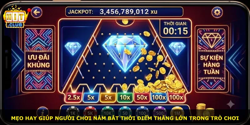 Mẹo hay giúp người chơi nắm bắt thời điểm thắng lớn trong trò chơi