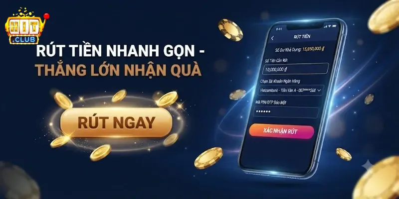 Rút Tiền Hitclub An Toàn, Nhận Tiền Nhanh Chóng Chỉ Trong Vài Phút